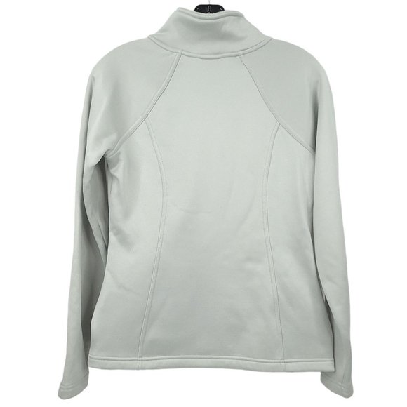 The North Face Full Zip Athletic Fit Jacket Womens Size S Long Sleeve Gray - Picture 2 of 13